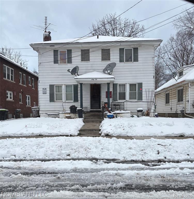 62 Newberry Street, Pontiac, MI 48341 — front exterior