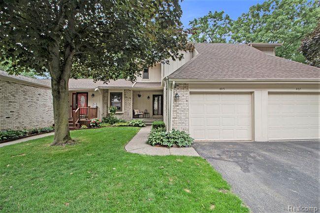 405 Forest Drive, Brighton, MI 48116 — front exterior