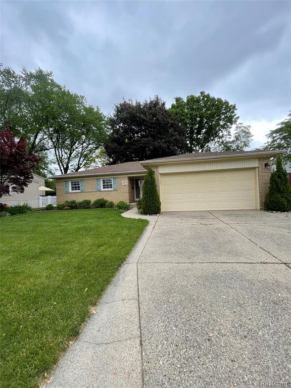 41370 Ivywood Lane, Plymouth, MI 48170 — front exterior