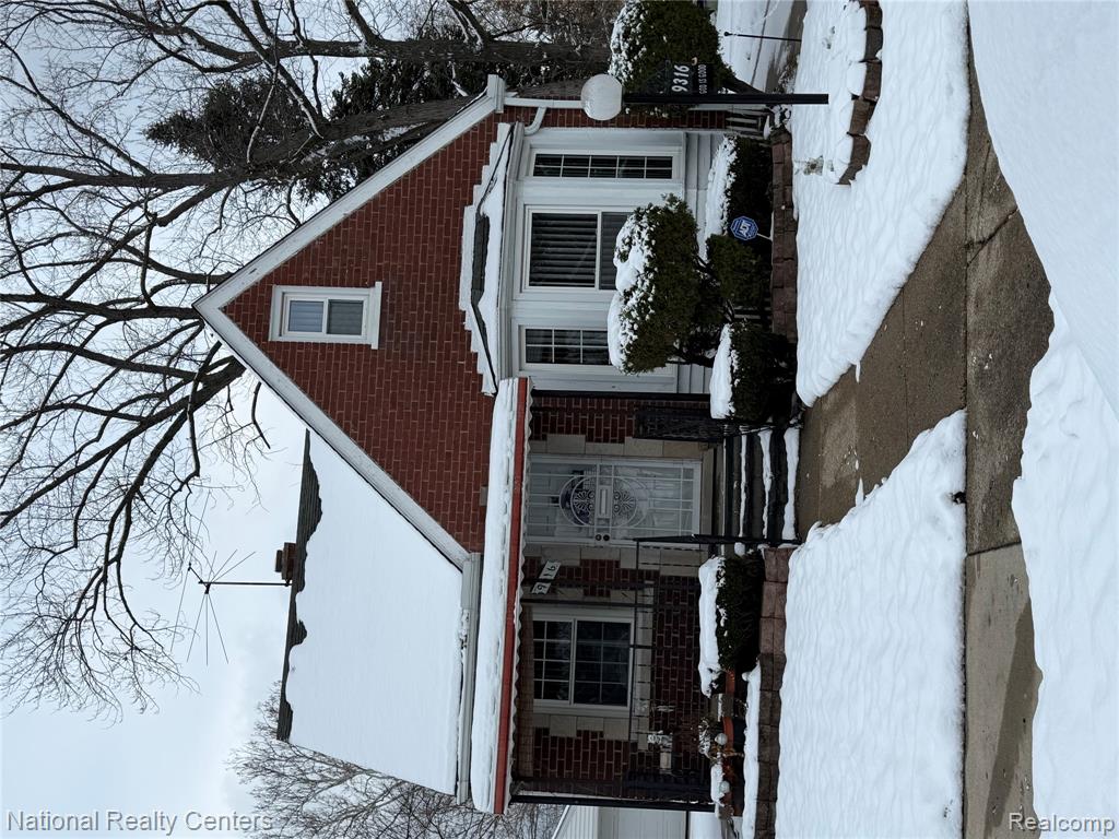 9316 Whitcomb Street, Detroit, MI 48228 — front exterior