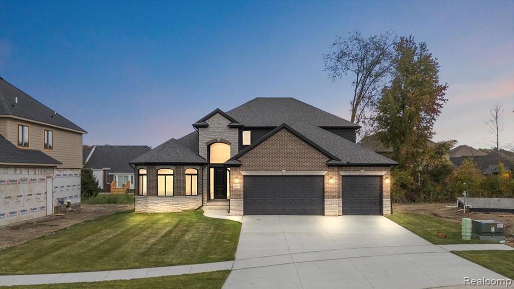 50352 Mistwood Drive, Macomb, MI 48042 — front exterior