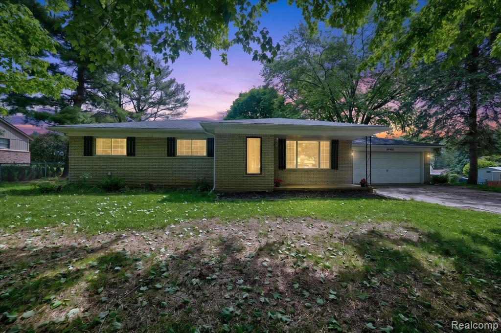 64400 Tipperary Drive, Washington, MI 48095 — front exterior