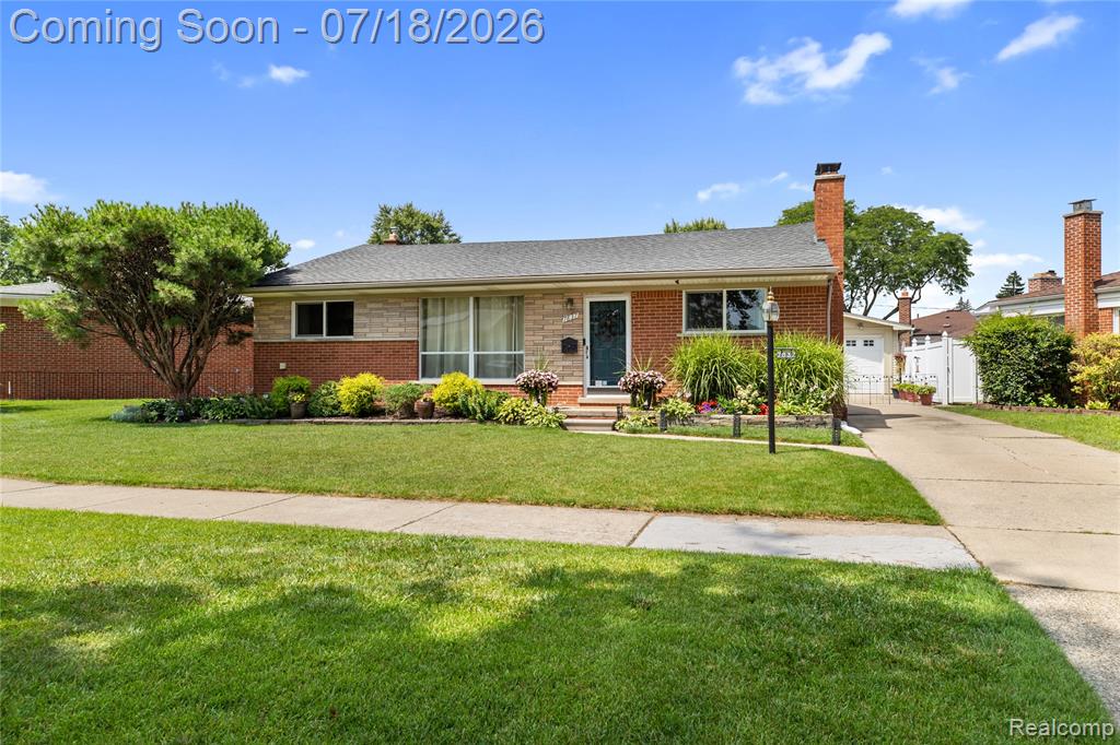 7837 Hugh Street, Westland, MI — front exterior