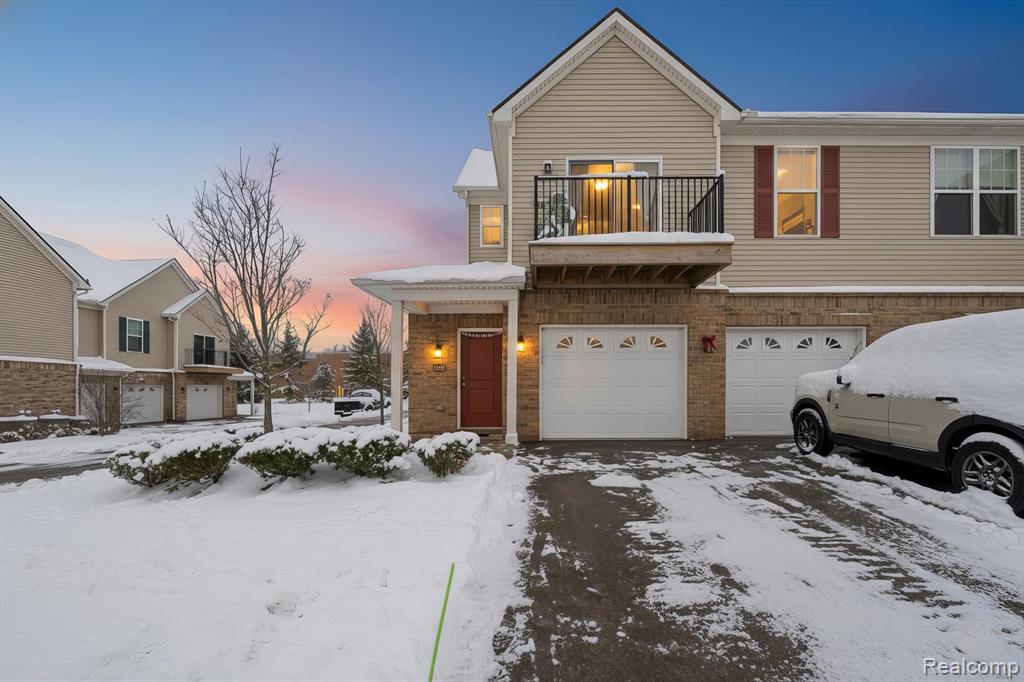 10028 RIDGE RUN Street, 10, Howell, MI 48855 — front exterior