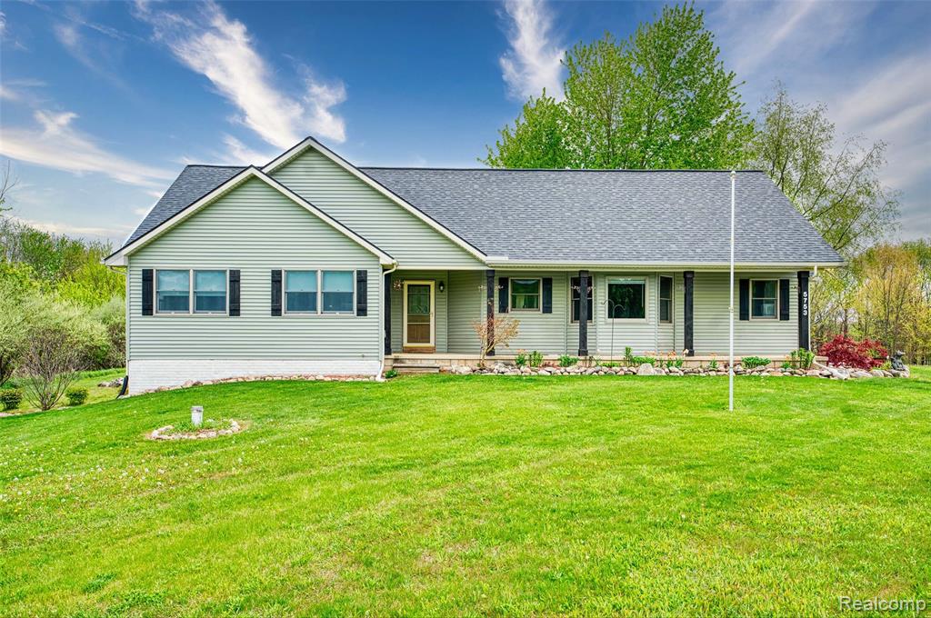 5753 Gregory Road, Gregory, MI 48137 — front exterior
