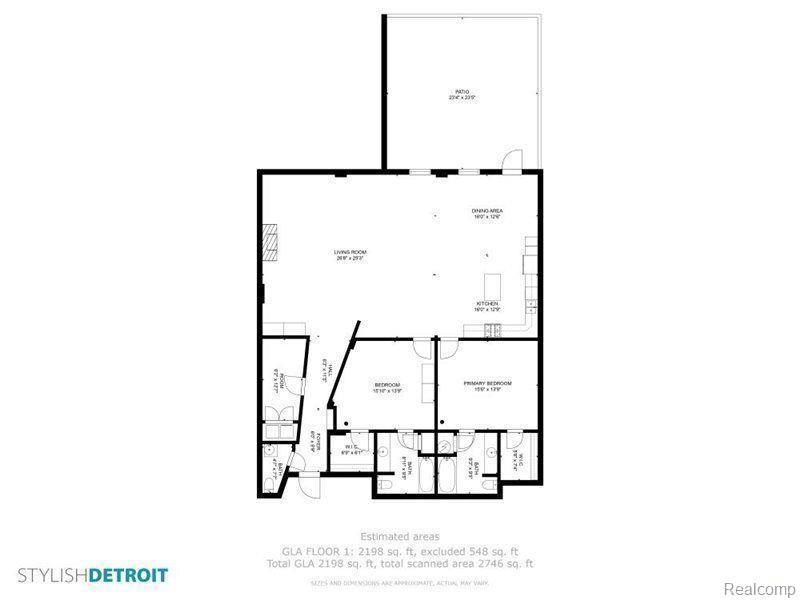 200 RIVER PLACE Drive, 13, Detroit, MI 48207 — Photo 25