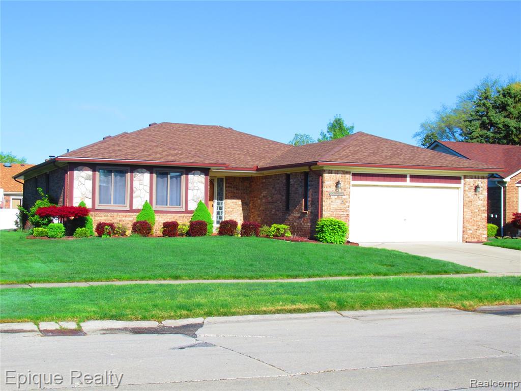 40931 Rehse Drive, Clinton Twp, MI 48038 — front exterior