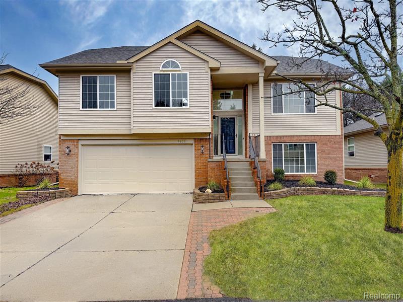 4908 Carrington Drive, Rochester, MI 48306 — front exterior