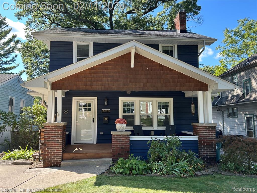 805 Forestdale Road, Royal Oak, MI 48067 — front exterior