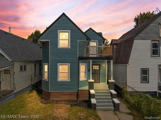 5430 ELMWOOD Street, Detroit, MI 48211 — front exterior
