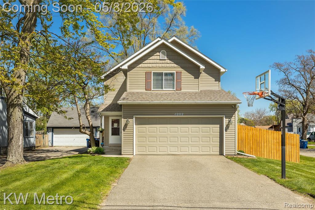 4202 Seeden Street, Waterford, MI 48329 — front exterior