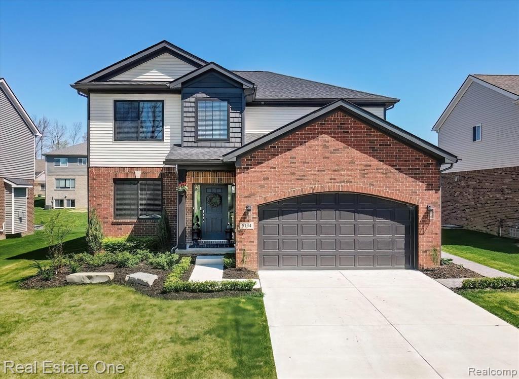5134 MUIRFIELD Lane, Clarkston, MI 48348 — front exterior