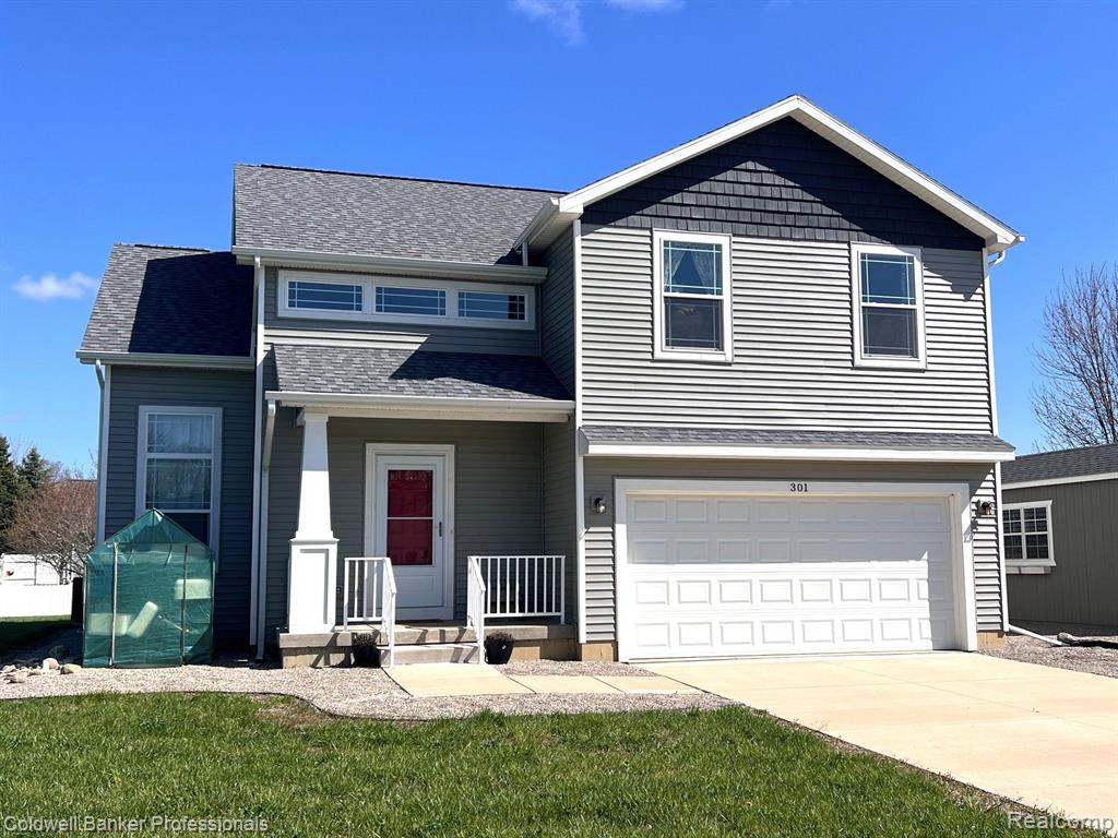 301 Saphire Street, Morrice, MI 48857 — front exterior