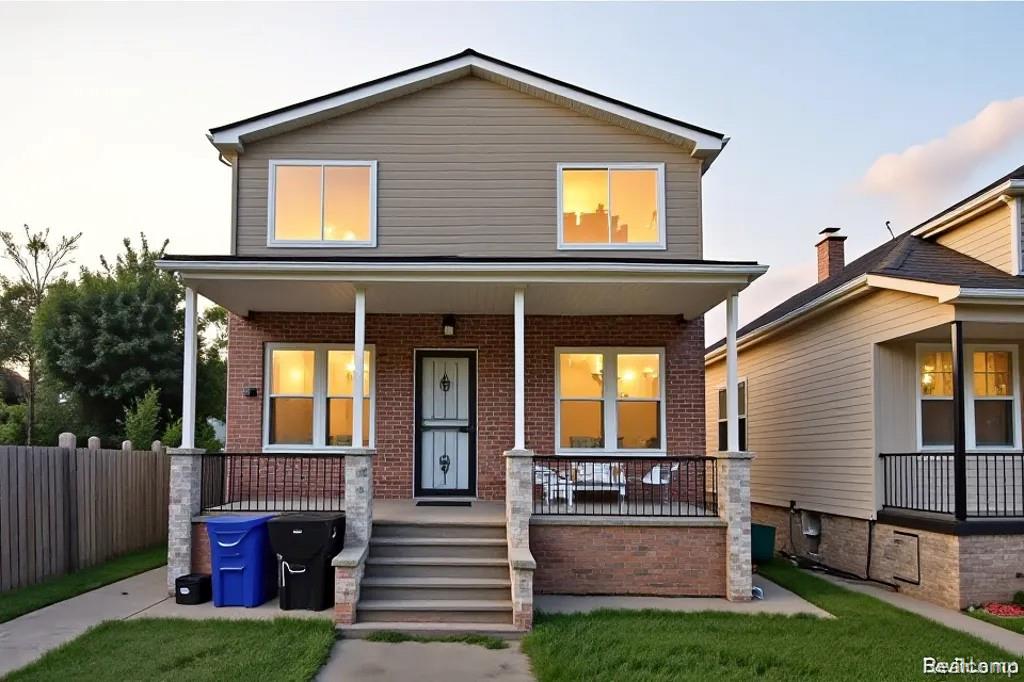 5589 Harold Street, Detroit, MI 48212 — front exterior