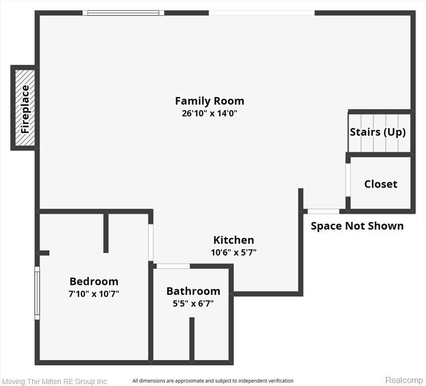 View of home floor plan