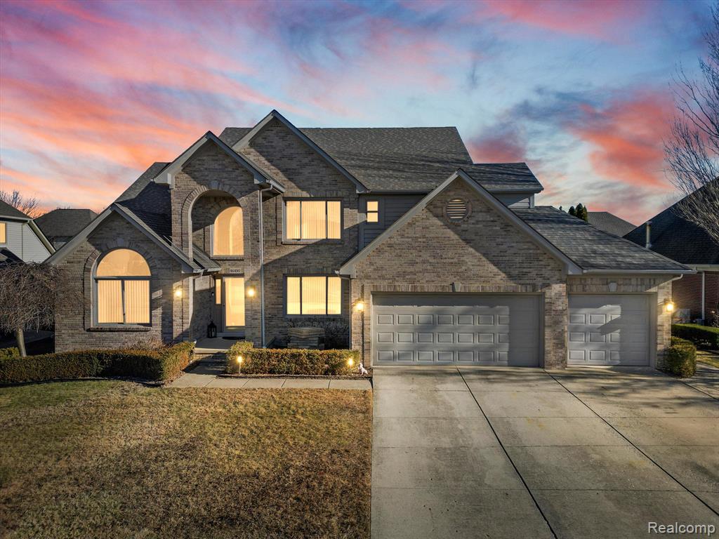 46490 MARINER Drive, Macomb, MI 48044 — front exterior