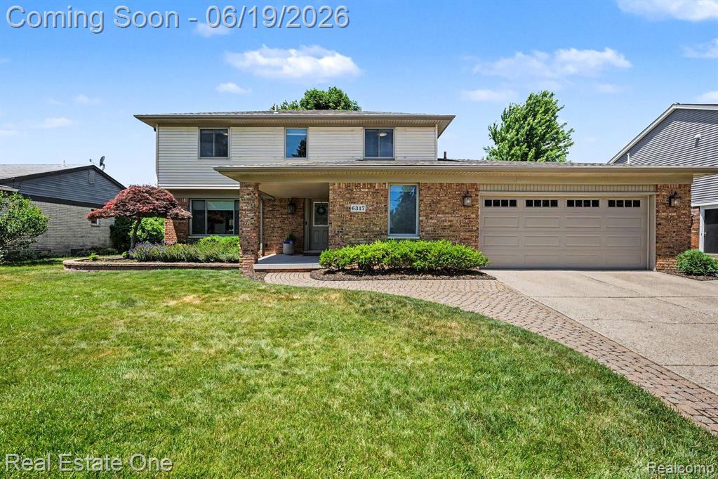 6317 Atkins Drive, Troy, MI 48085 — front exterior