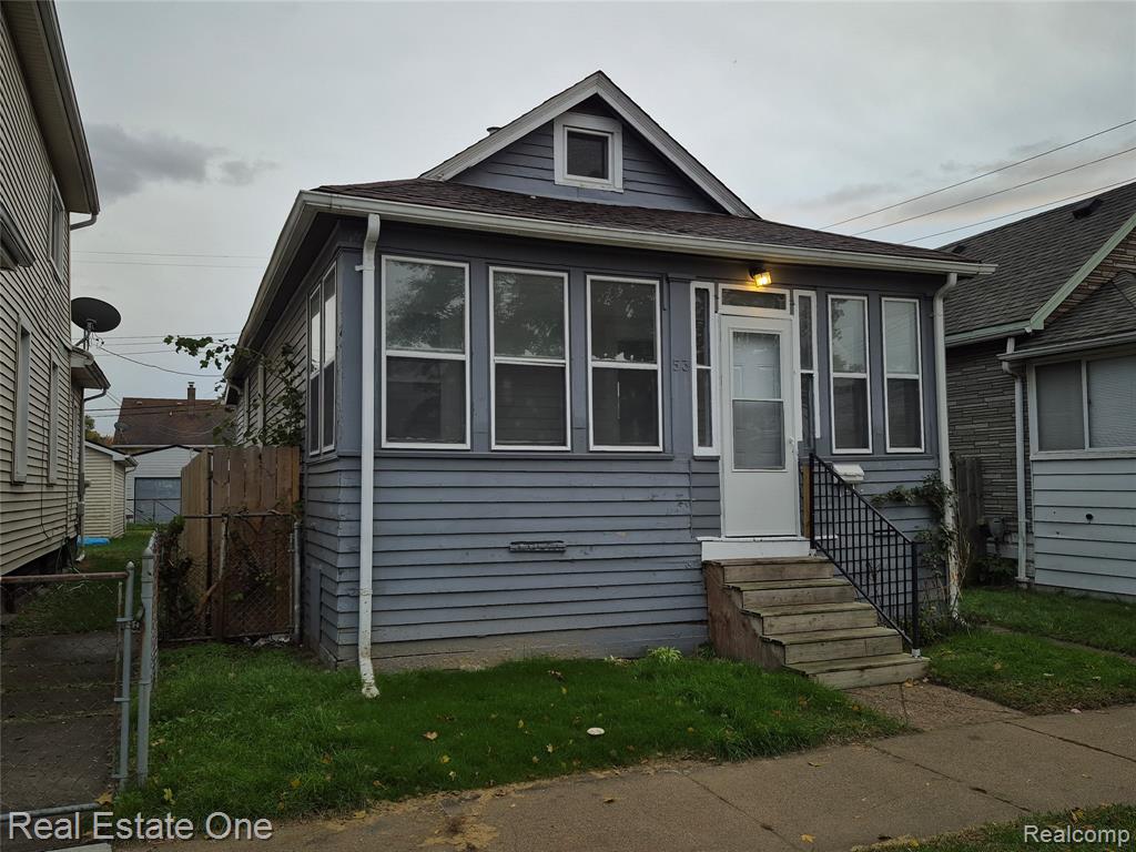 53 Elizabeth Street, River Rouge, MI 48218 — front exterior