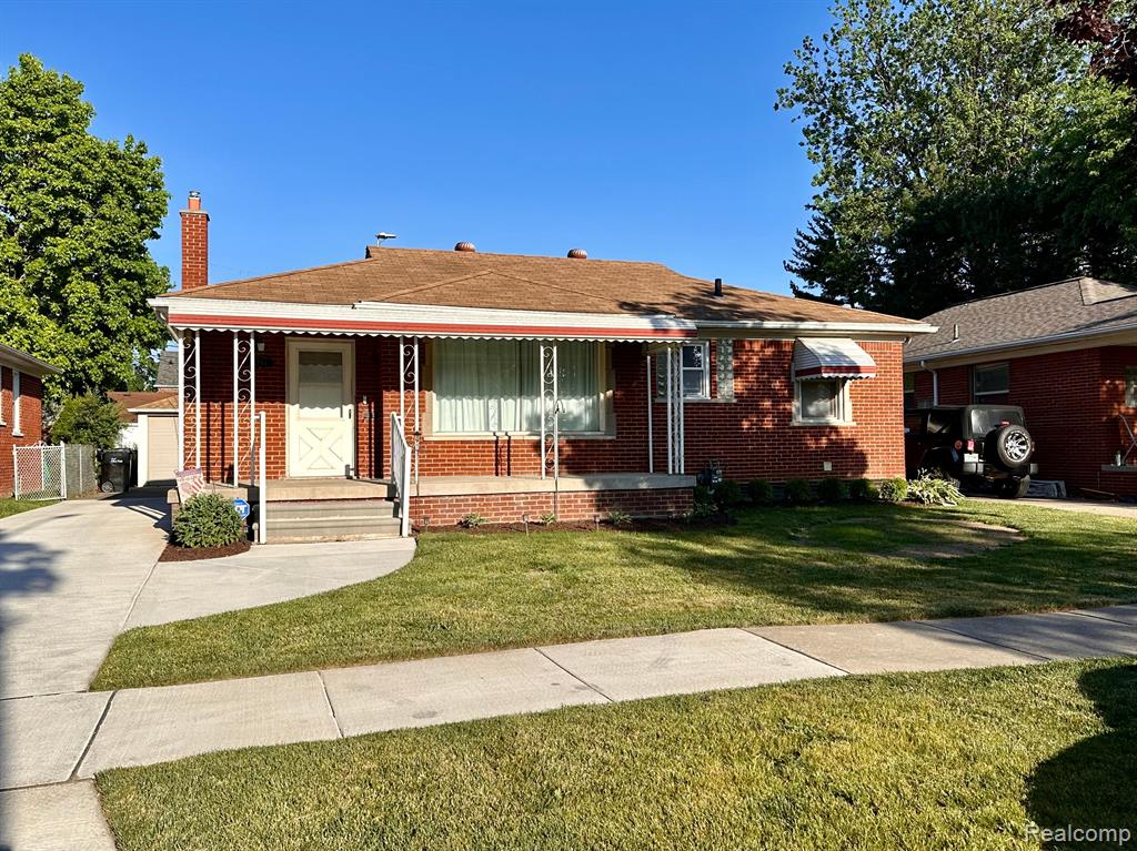 6790 WINONA Avenue, Allen Park, MI 48101 — front exterior
