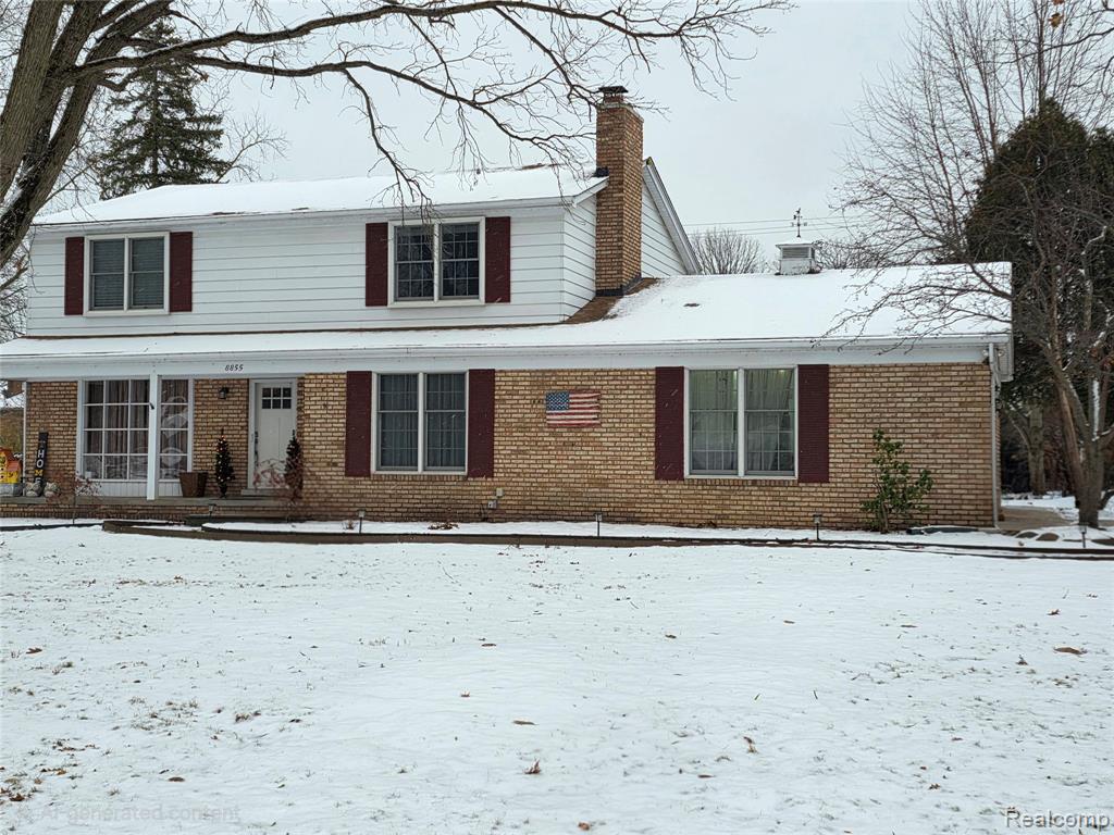 8855 Ferry Road, Grosse Ile, MI 48138 — front exterior
