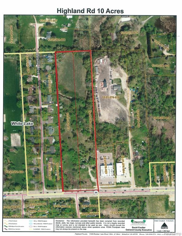 V/L Highland Road, White Lake, MI 48383 — front exterior