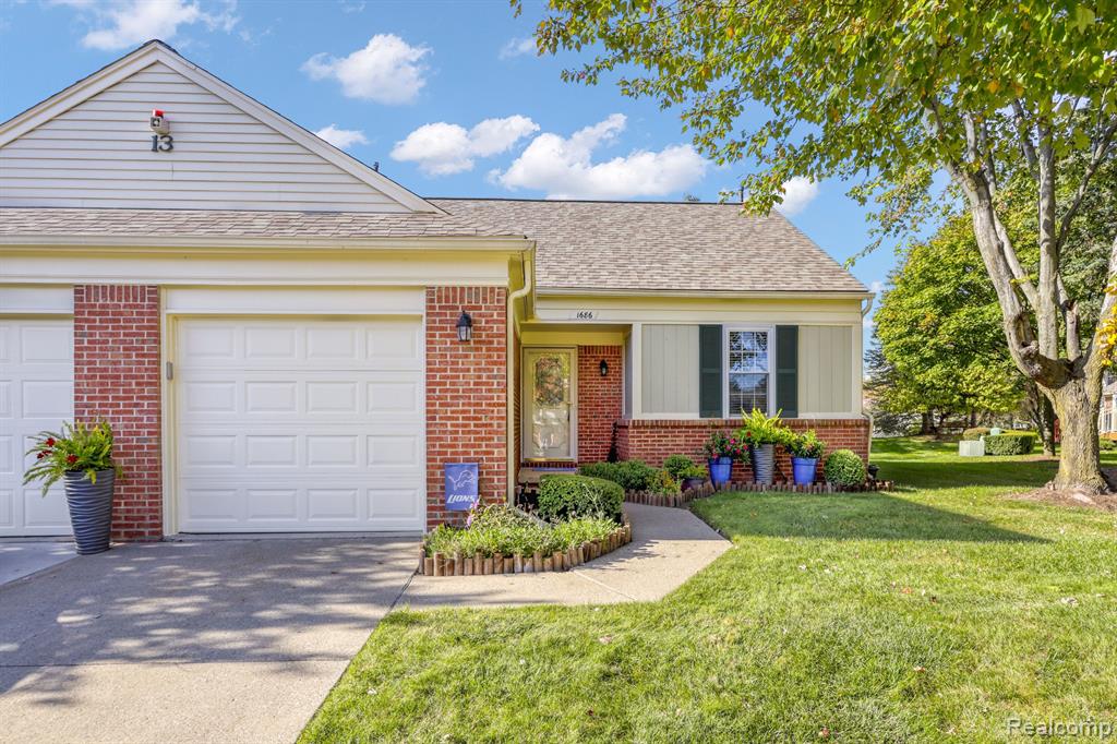 1686 CHRISTOPHER Drive, Canton, MI 48188 — front exterior