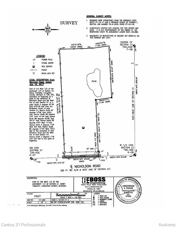 VACANT LAND Nicholson Road, Handy, MI 48836 — Photo 2