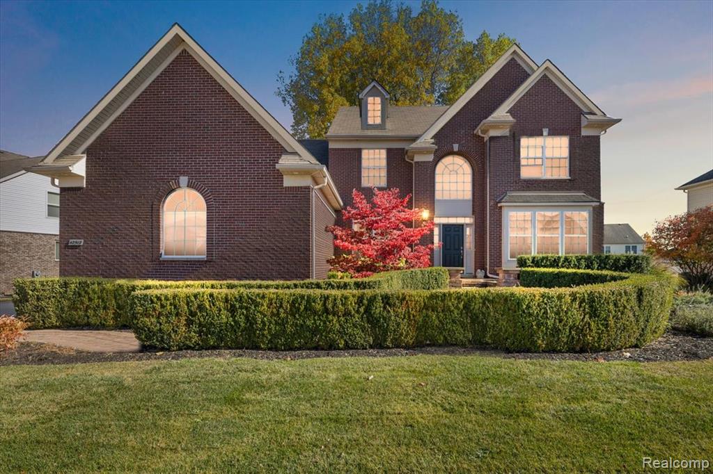 42512 Beechwood Drive, Sterling Heights, MI 48314 — front exterior