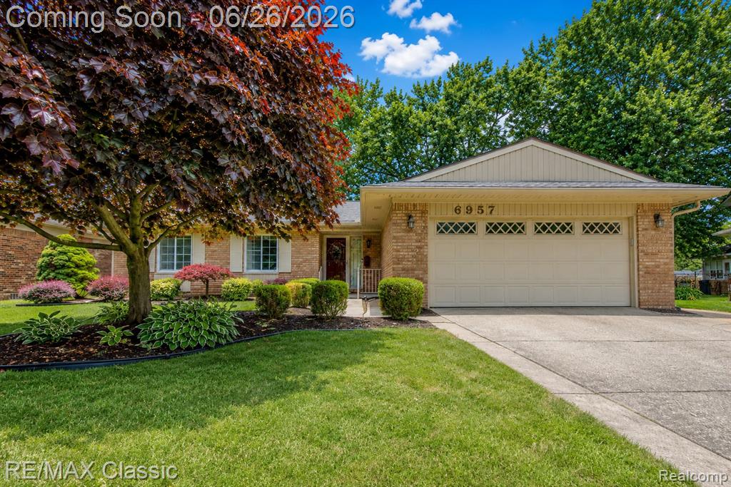 6957 Carriage Hills Drive, Canton, MI 48187 — front exterior