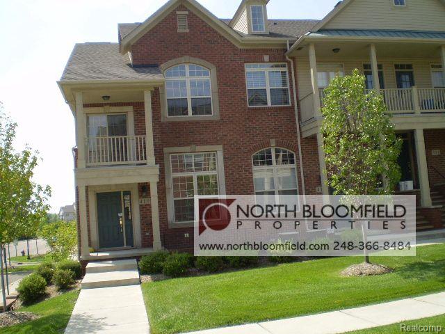 410 BOARDWALK Drive, Walled Lake, MI 48390 — front exterior