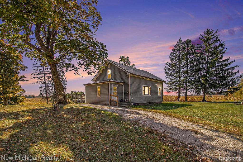 3624 HUGHES Highway, Clayton, MI 49235 — front exterior