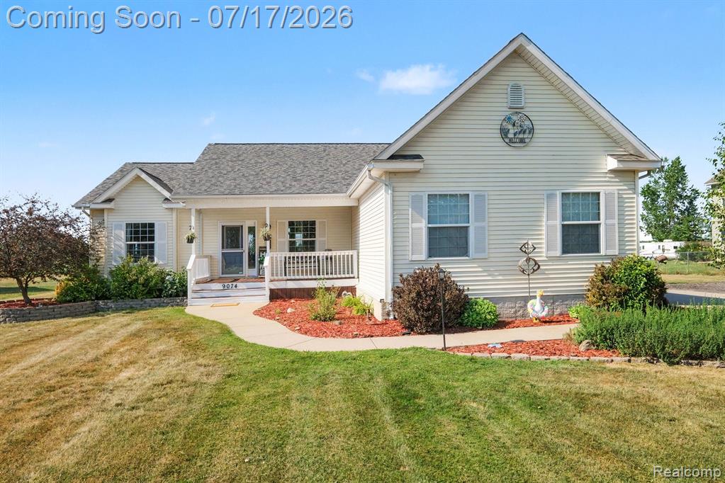 9074 Grand Blanc Road, Gaines Vlg, MI 48436 — front exterior