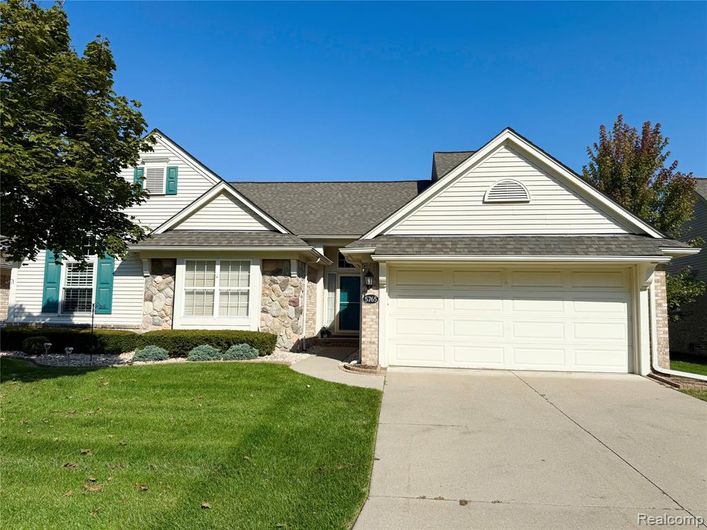 5765 Woodview Drive, Sterling Heights, MI 48314 — front exterior