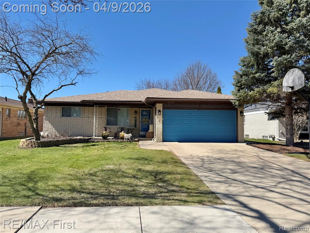 39641 Edgemont Drive, Sterling Heights, MI 48310 — front exterior