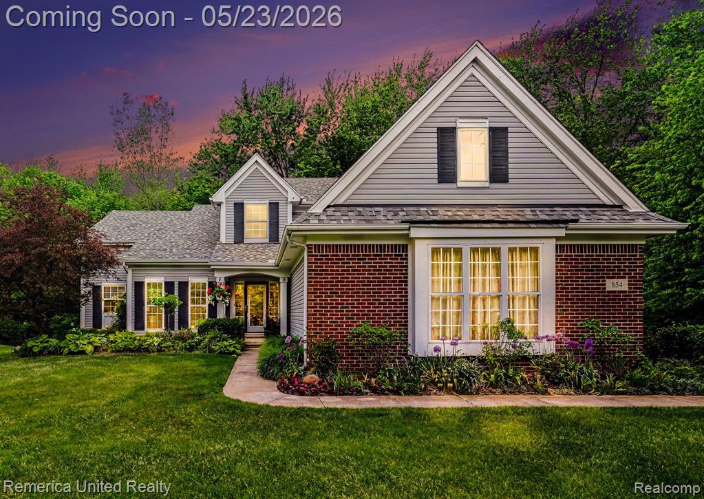 854 Weeping Willow Drive, Howell, MI 48843 — front exterior