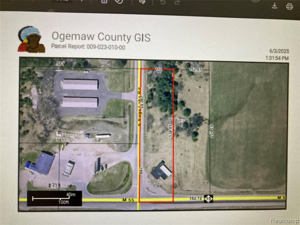 5007 E M 55, Hale, MI 48739 — front exterior