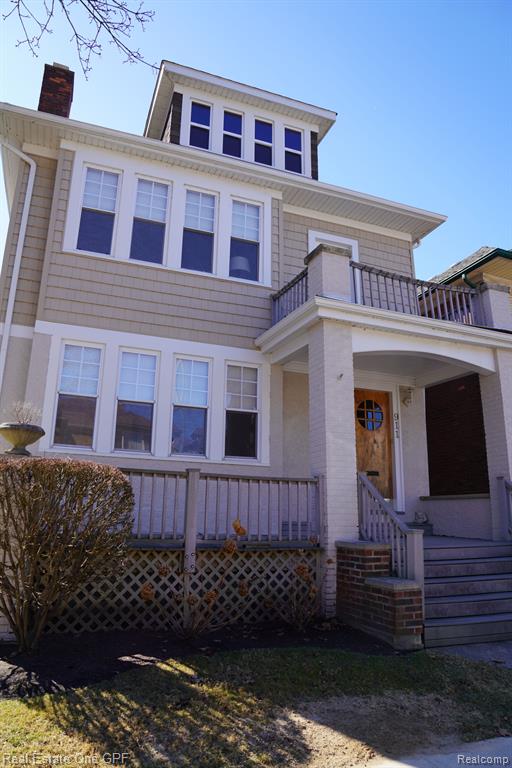 909 NOTTINGHAM Road, Grosse Pointe Park, MI 48230 — front exterior