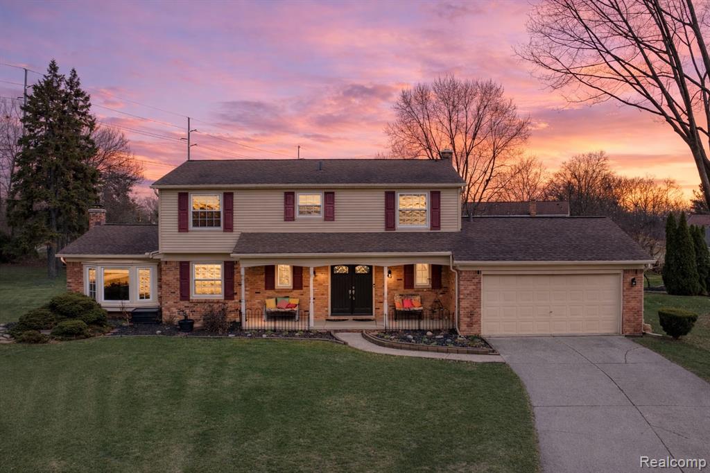 41862 Baintree Circle, Northville, MI 48168 — front exterior