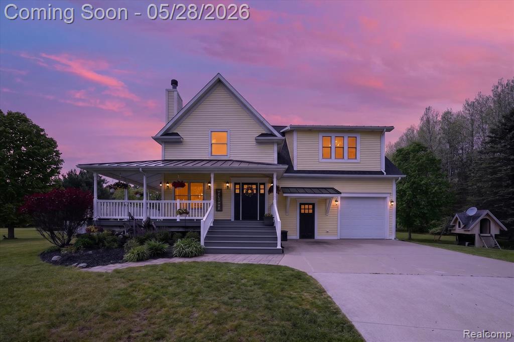 4717 Lonsberry Road, Columbiaville, MI 48421 — front exterior