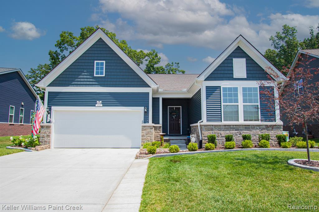 4317 Silica Drive, Lake Orion, MI — front exterior