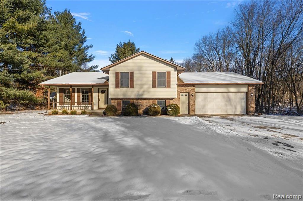3645 E DRYDEN Road, Metamora, MI 48455 — front exterior