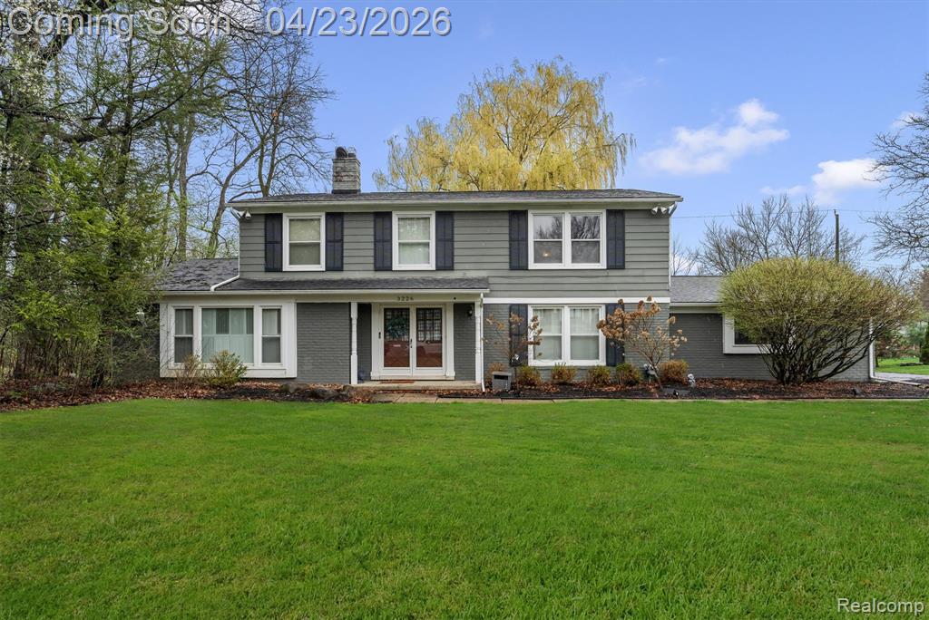 3226 Hartslock Woods Drive, West Bloomfield, MI — front exterior