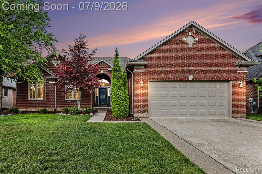 50289 Nantwich Drive, Macomb, MI 48044 — front exterior
