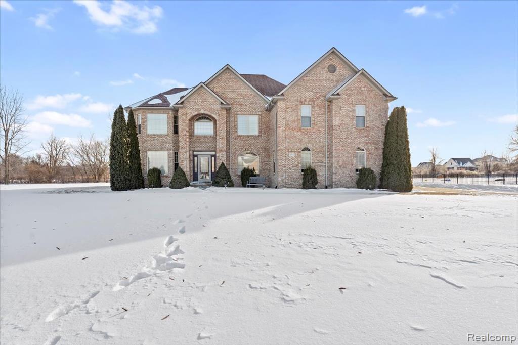 26035 Red Wood Drive, New Boston, MI 48164 — front exterior