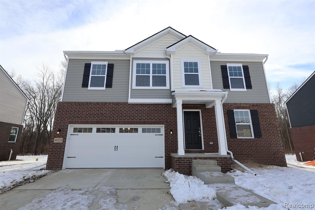 48323 Farmbrook Lane, Van Buren, MI 48111 — front exterior