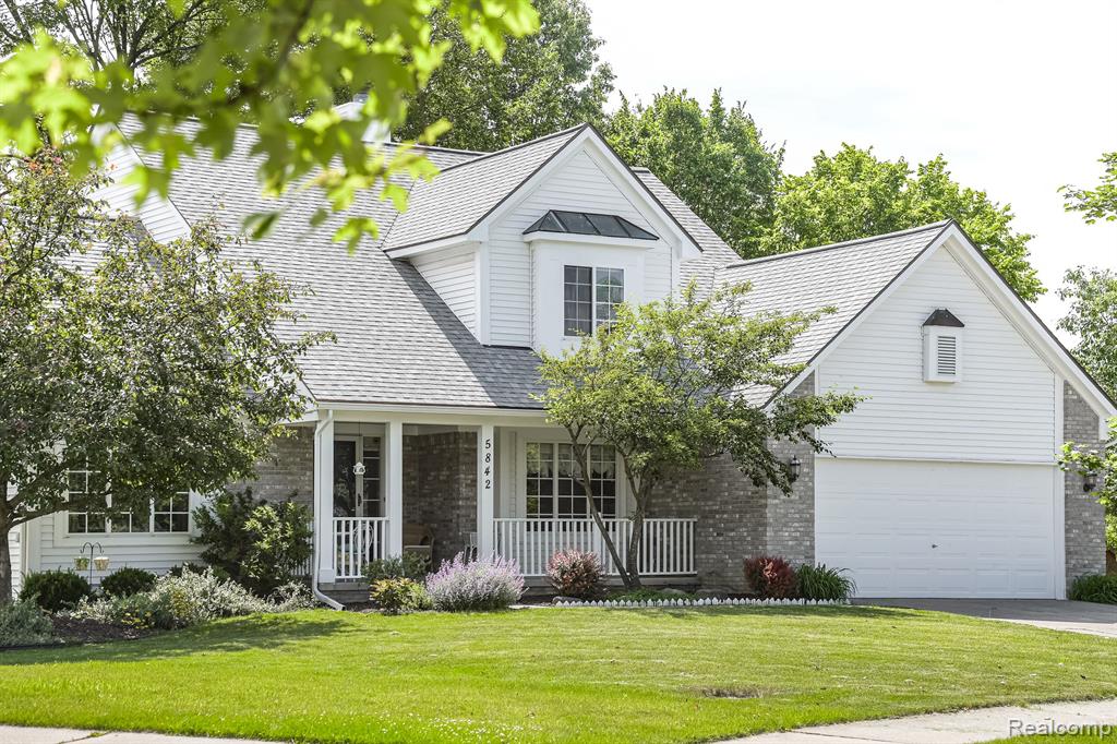 5842 GLEN CREEK Court, Ann Arbor, MI 48108 — front exterior