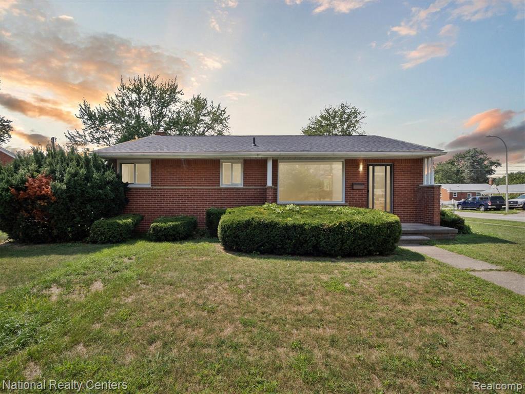 9871 Denne Street, Livonia, MI 48150 — front exterior