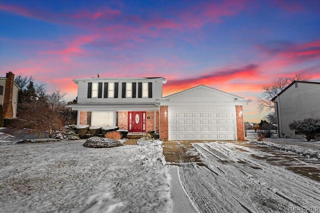 40528 LADENE Lane, Novi, MI — front exterior
