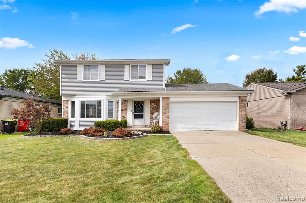 46537 Plum Grove Drive, Macomb, MI 48044 — front exterior