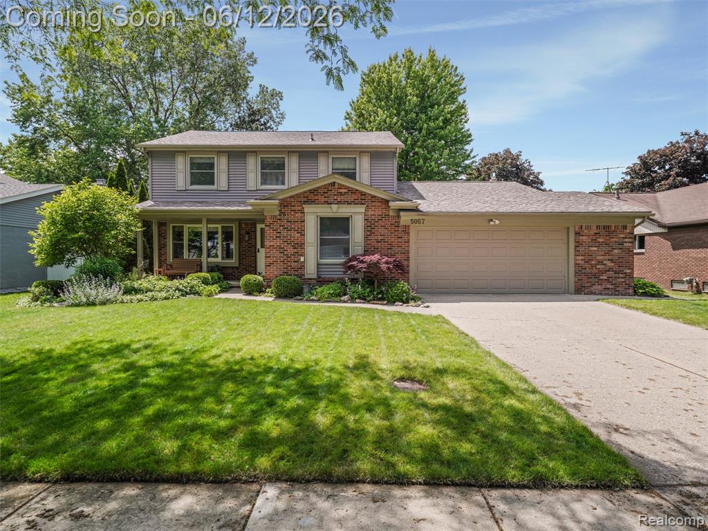 5057 Prentis Drive, Troy, MI 48085 — front exterior